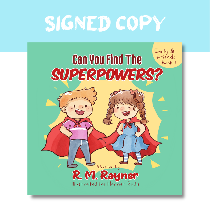 Signed copy - Emily & Friends: Can you find the SUPERPOWERS? image 0