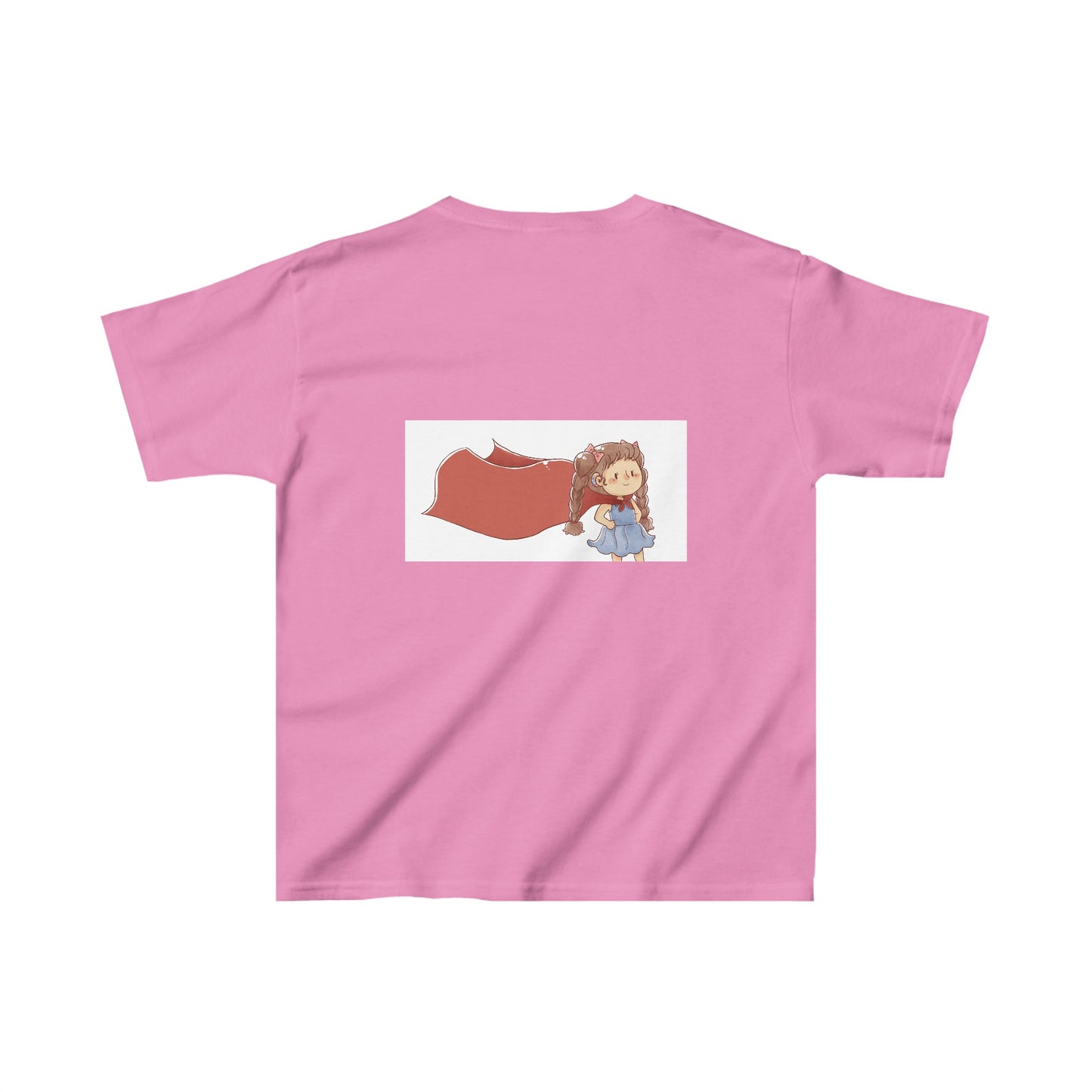 Kids I have SUPERPOWERS with Emily and Freddie characters t-shirt - S, Azalea image