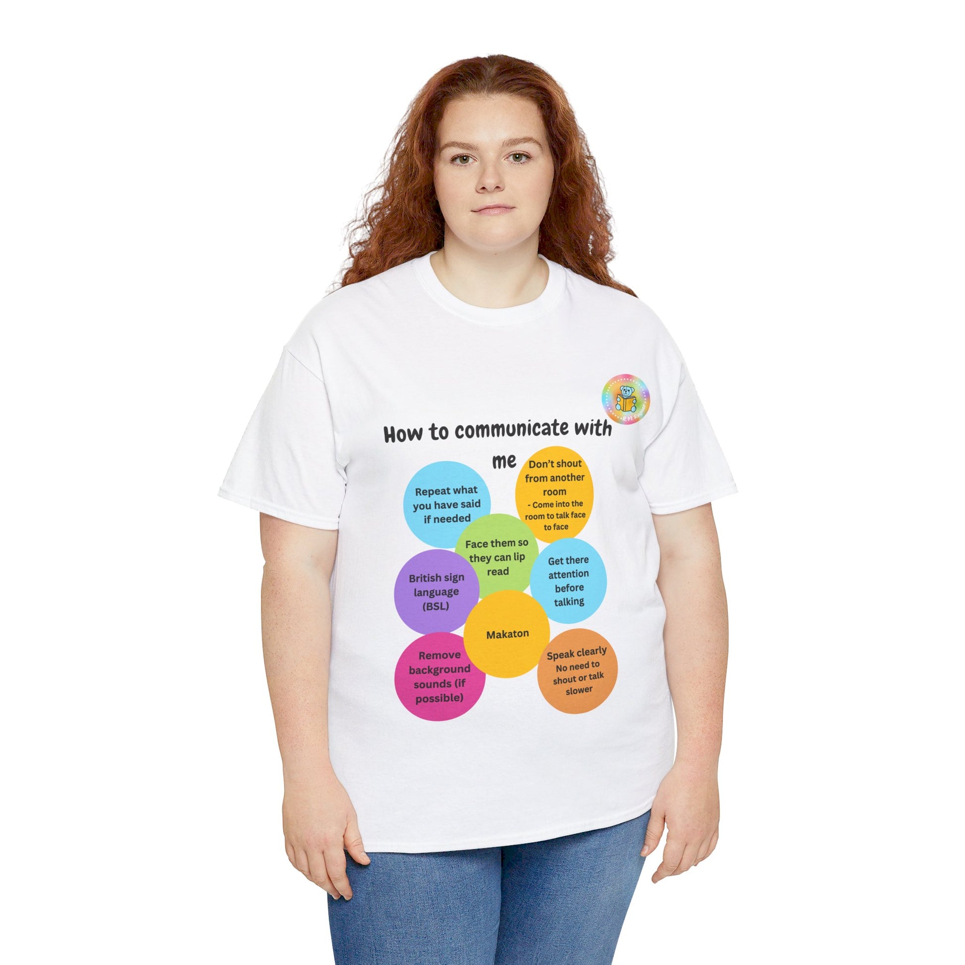 Unisex adult t-shirt - How to communicate with me image 10