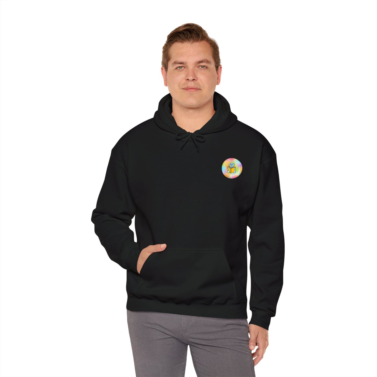 Unisex Adult Hoodie - I have a disability - Black, S image