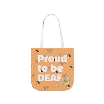 Canvas Tote Bag, 5-Color Straps