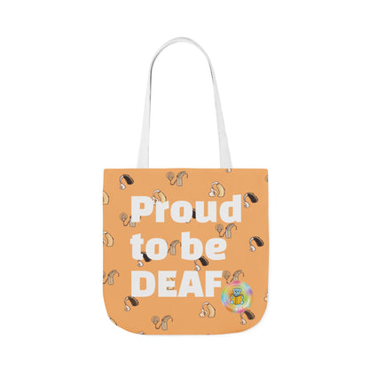 Canvas Tote Bag, 5-Color Straps