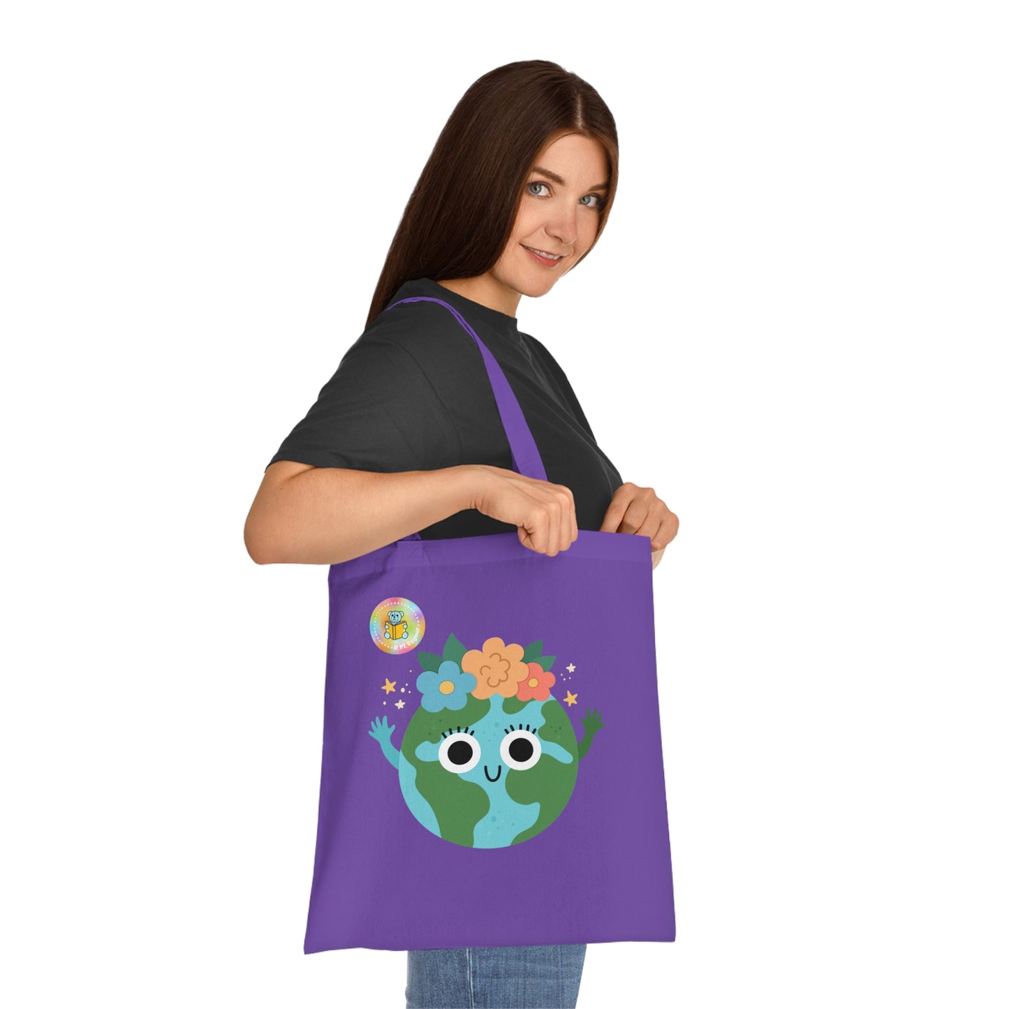 Cotton Tote Bag - What's your superpower? I look after the planet