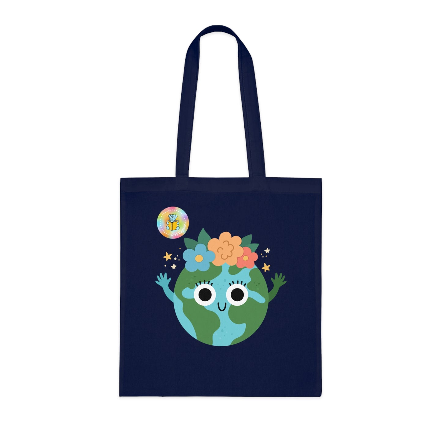 Cotton Tote Bag - What's your superpower? I look after the planet image 28