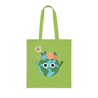 Cotton Tote Bag - What's your superpower? I look after the planet
