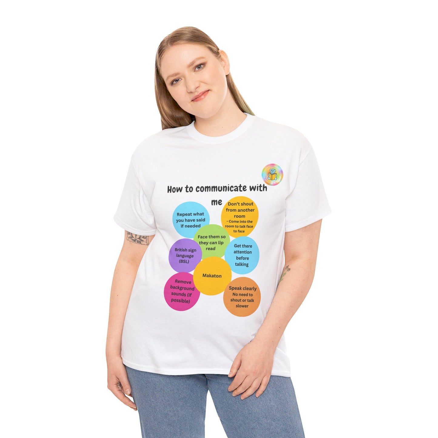 Unisex adult t-shirt - How to communicate with me image 7