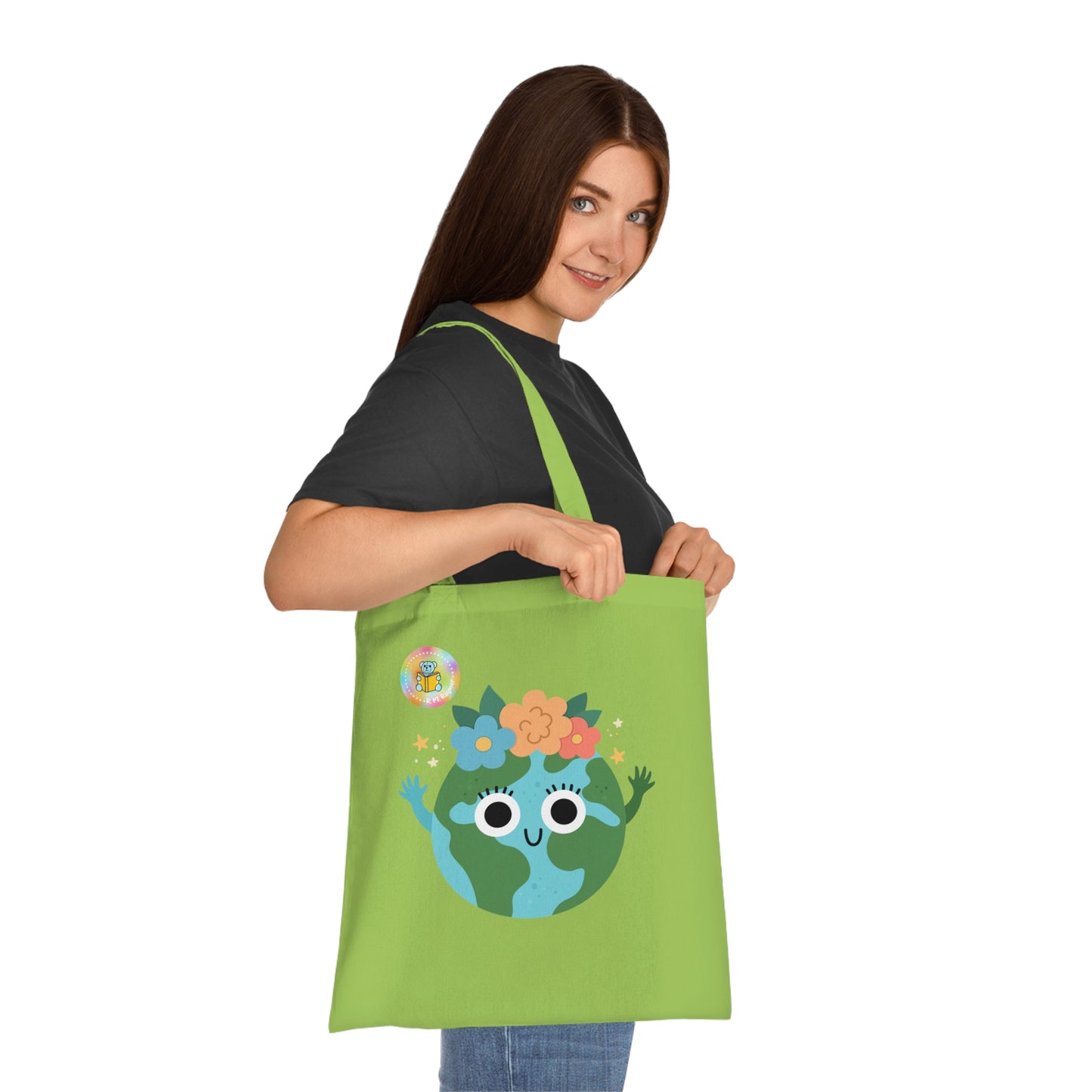 Cotton Tote Bag - What's your superpower? I look after the planet