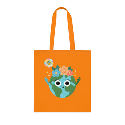 Cotton Tote Bag - What's your superpower? I look after the planet