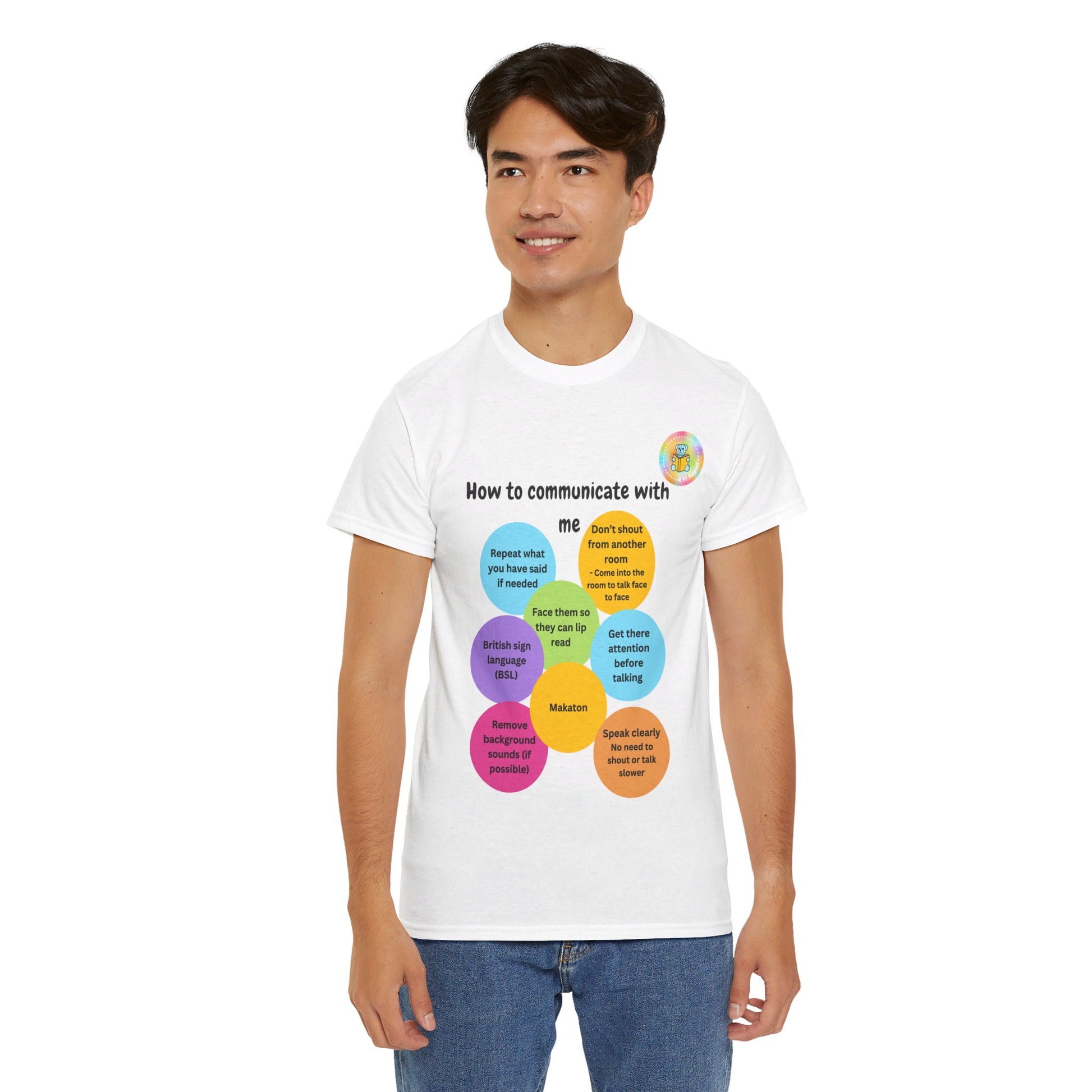Unisex adult t-shirt - How to communicate with me image 16