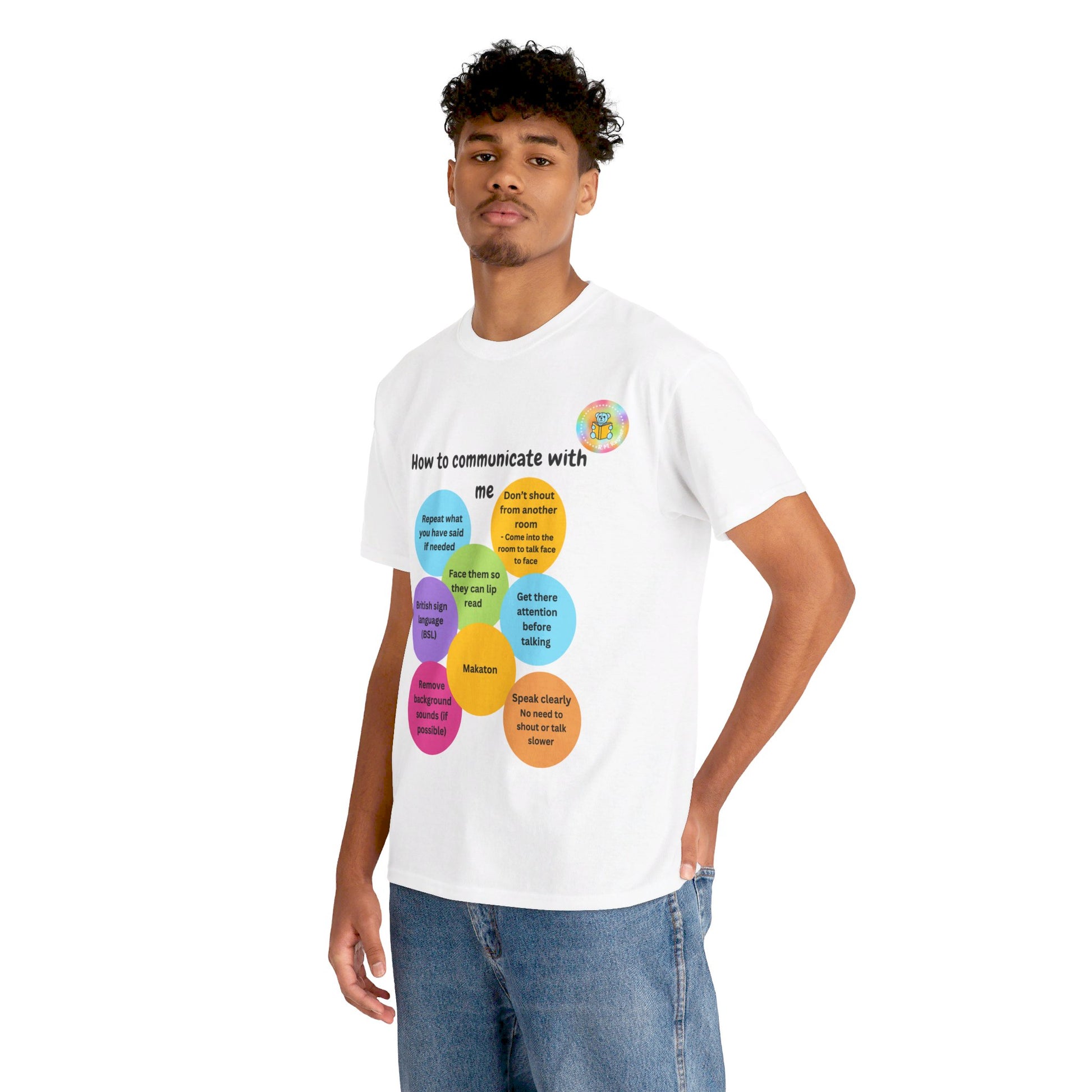 Unisex adult t-shirt - How to communicate with me image 9