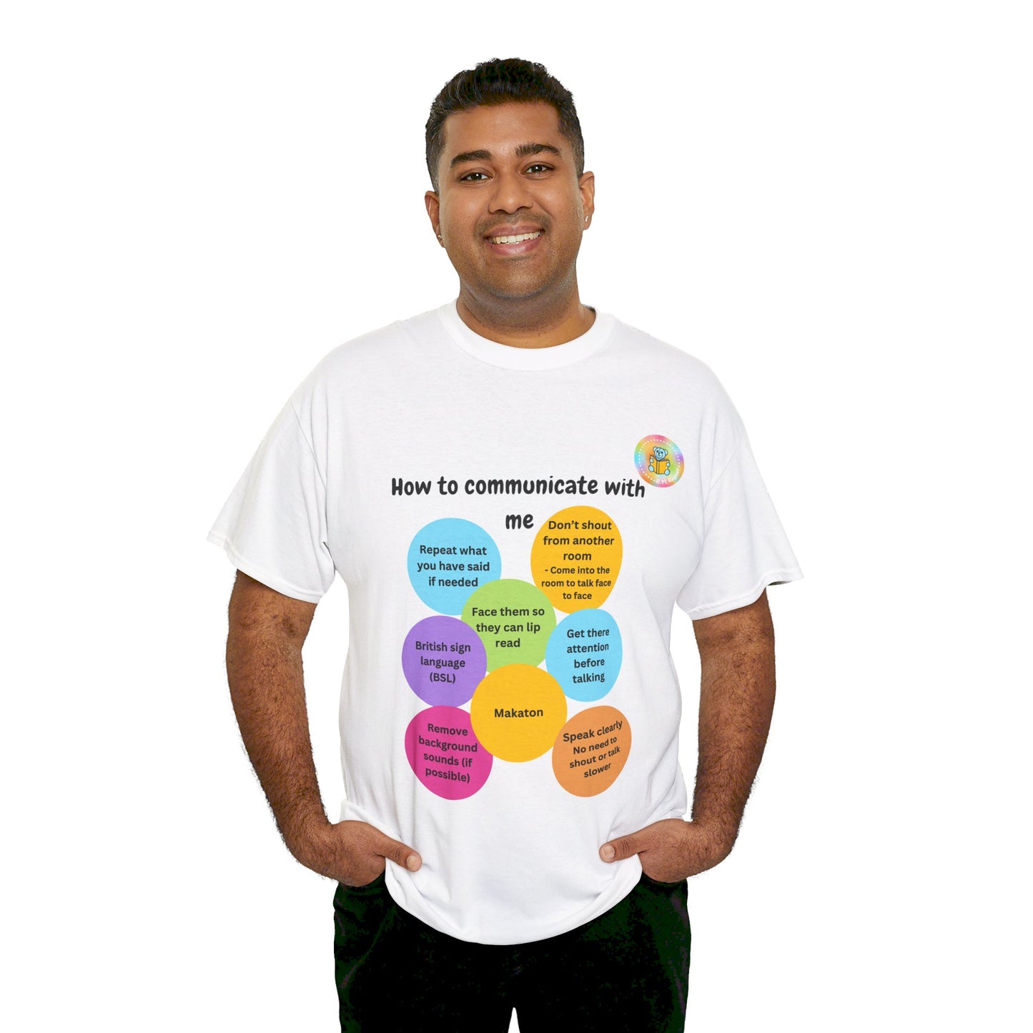 Unisex adult t-shirt - How to communicate with me image 12