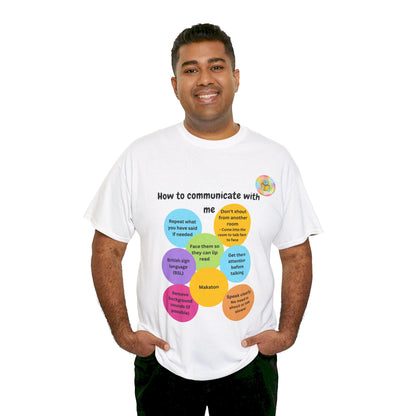 Unisex adult t-shirt - How to communicate with me image 12