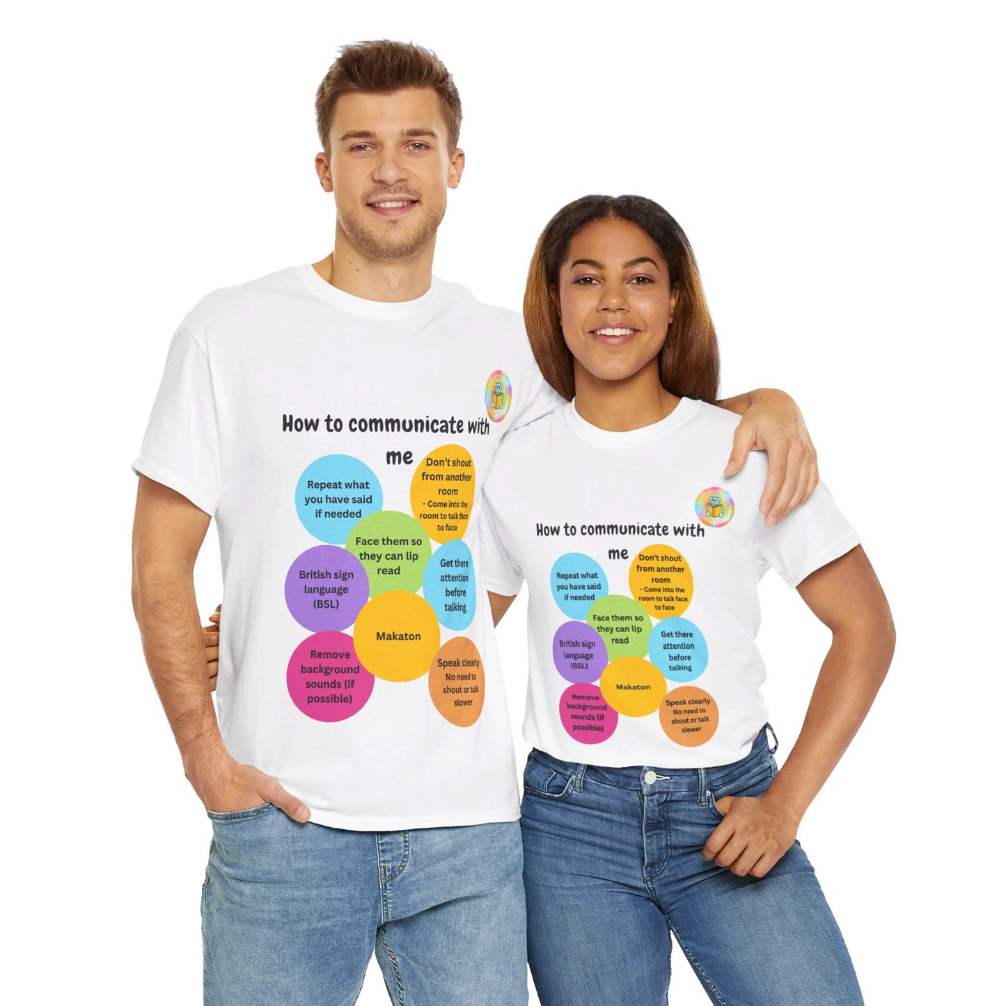 Unisex adult t-shirt - How to communicate with me image 19