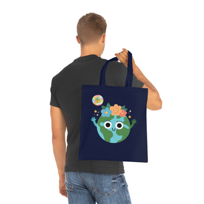 Cotton Tote Bag - What's your superpower? I look after the planet image 31