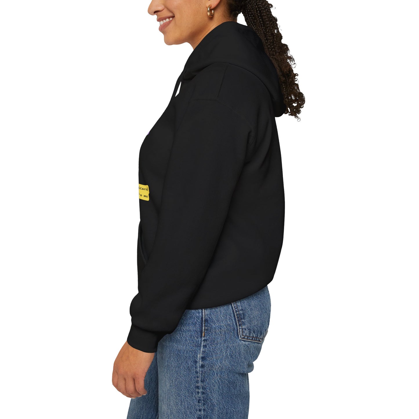 Unisex adult hoodie - I have a disability - front design image 35