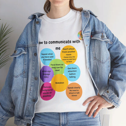 Unisex adult t-shirt - How to communicate with me image 18
