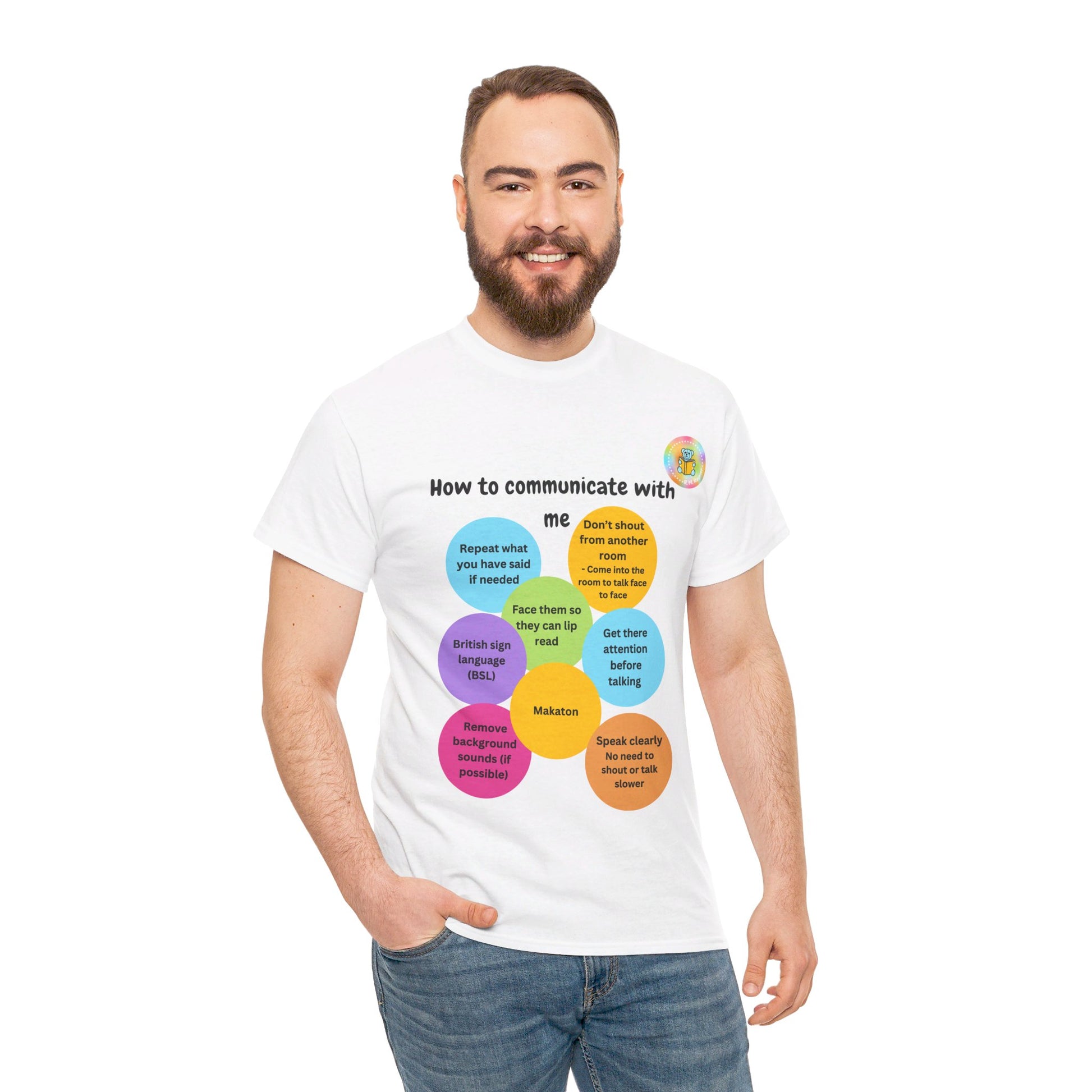 Unisex adult t-shirt - How to communicate with me image 8