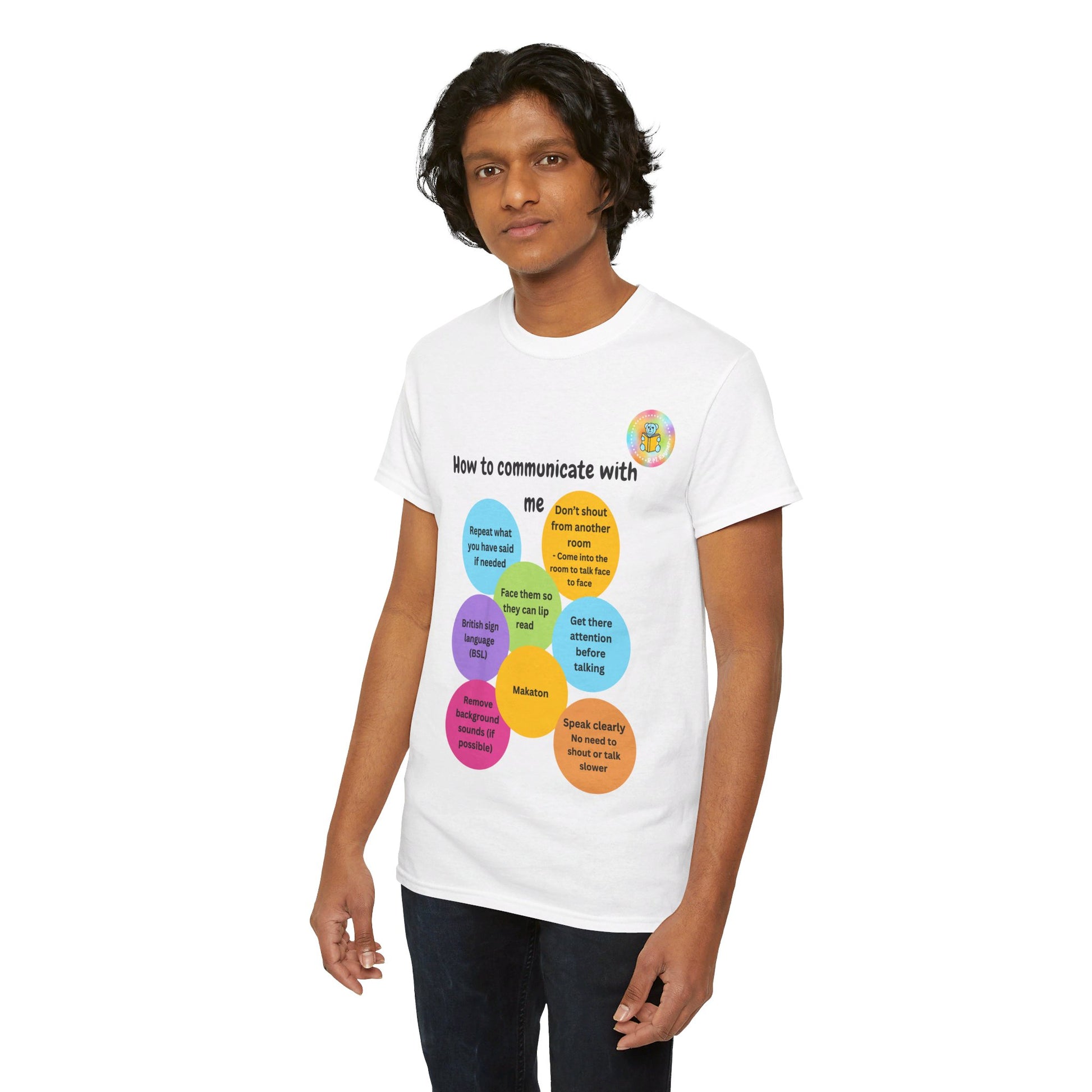 Unisex adult t-shirt - How to communicate with me image 14