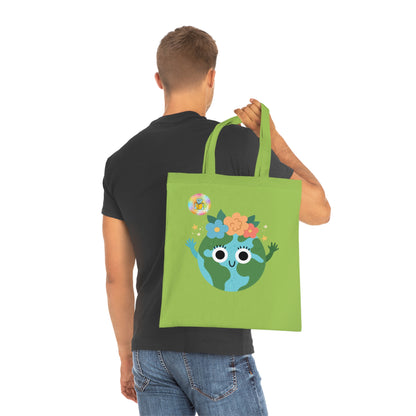 Cotton Tote Bag - What's your superpower? I look after the planet image 21