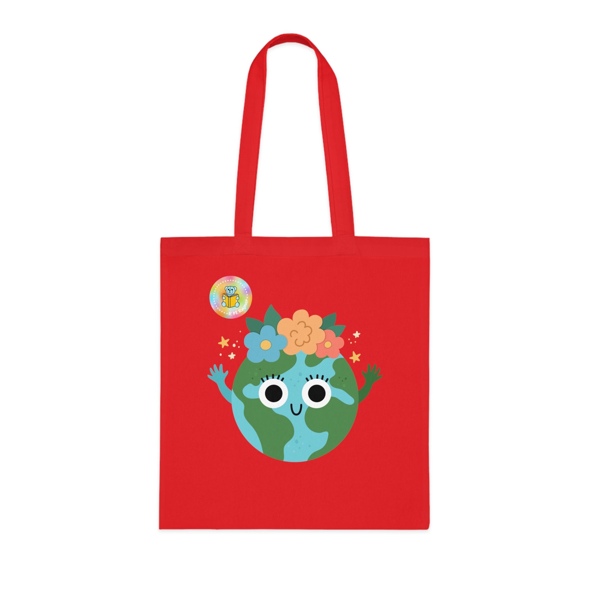 Cotton Tote Bag - What's your superpower? I look after the planet image 38