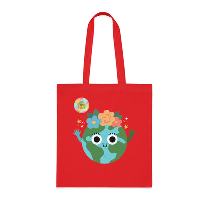 Cotton Tote Bag - What's your superpower? I look after the planet image 38