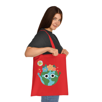 Cotton Tote Bag - What's your superpower? I look after the planet image 40