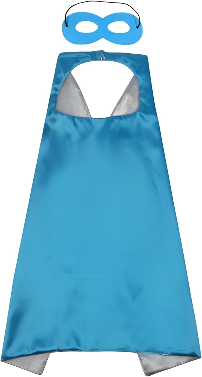 Kids superhero cape & mask image 8