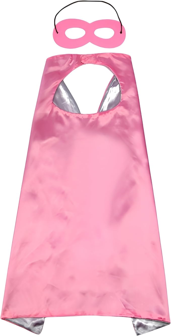 Kids superhero cape & mask image 4