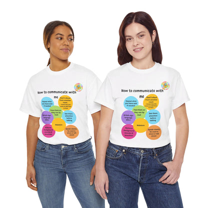 Unisex adult t-shirt - How to communicate with me image 20
