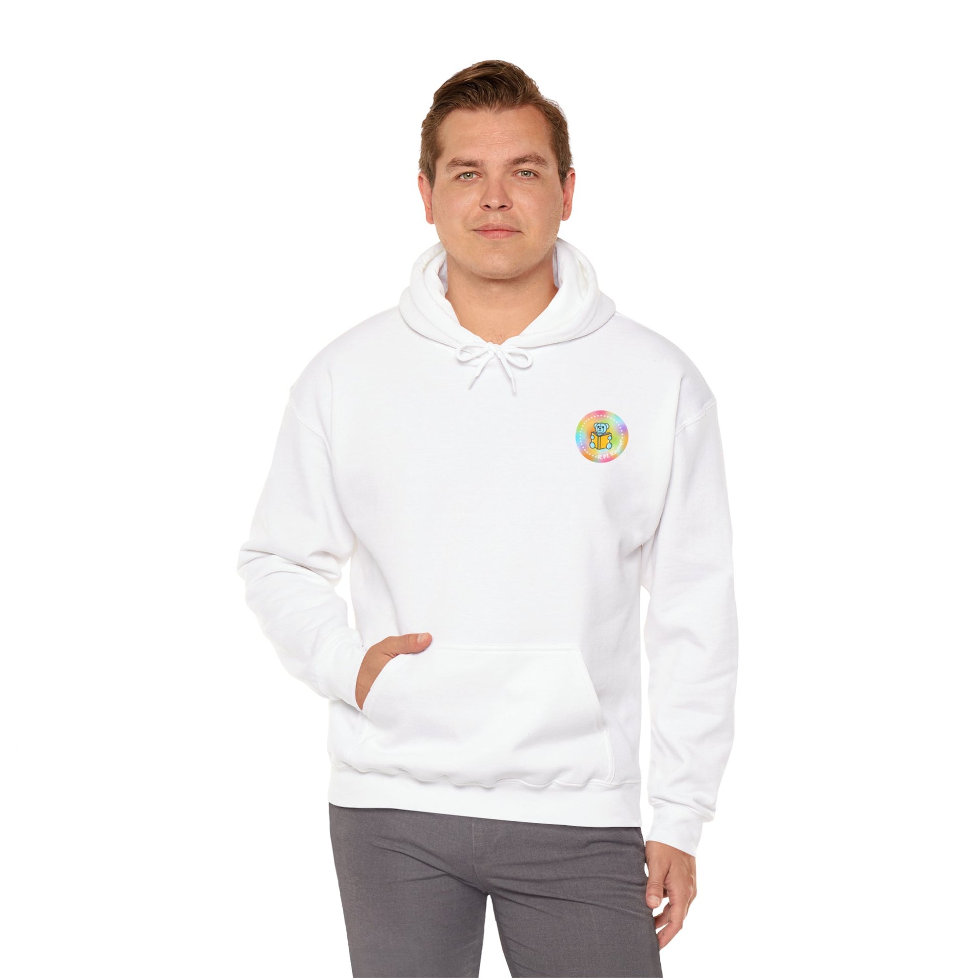 Unisex Adult Hoodie - I have a disability - White, L image