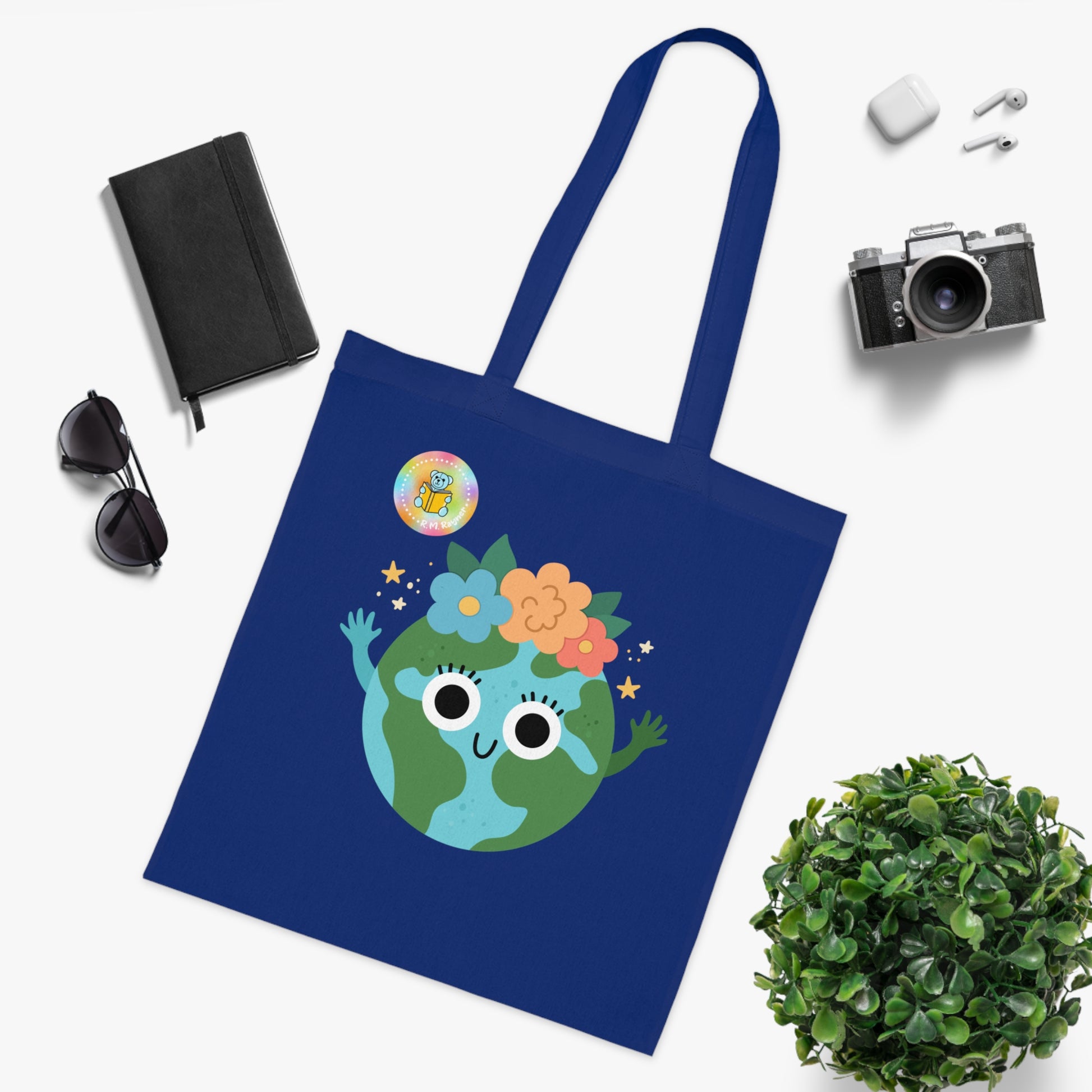 Cotton Tote Bag - What's your superpower? I look after the planet image 24