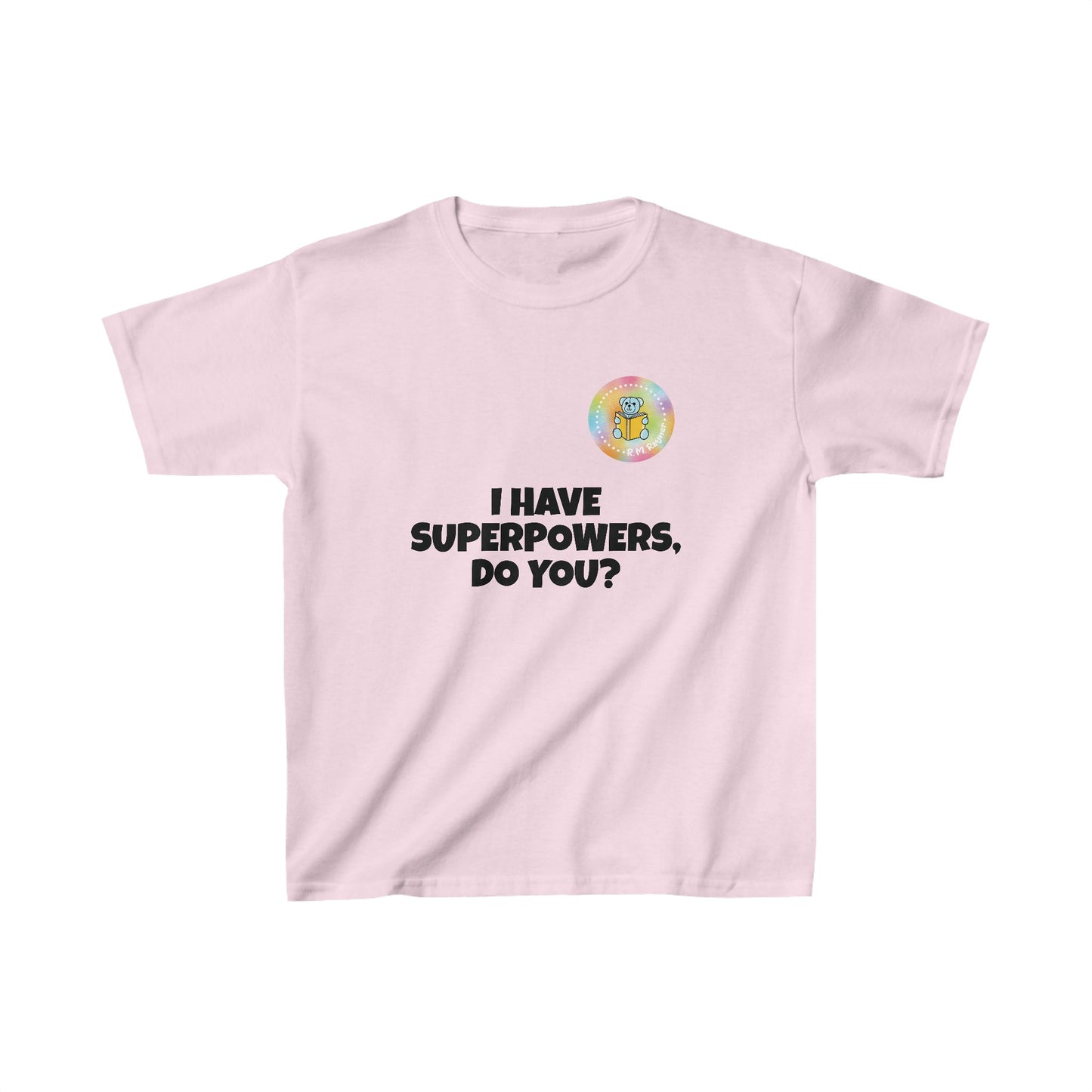 Kids I have superpowers, do you (plain text) t-shirt image 34