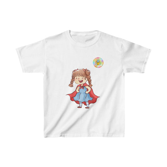 Kids t-shirt - Emily character from "Can you find the superpowers" children's picture book image 0